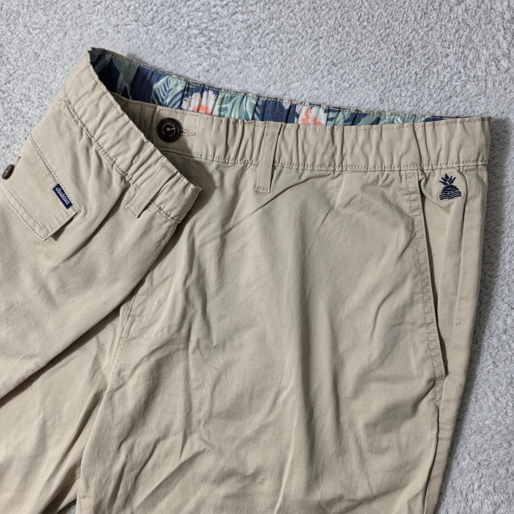 NEW Chubbies Pants Mens XXL Khaki Stretch Regular Fit Casual Chino 40X30